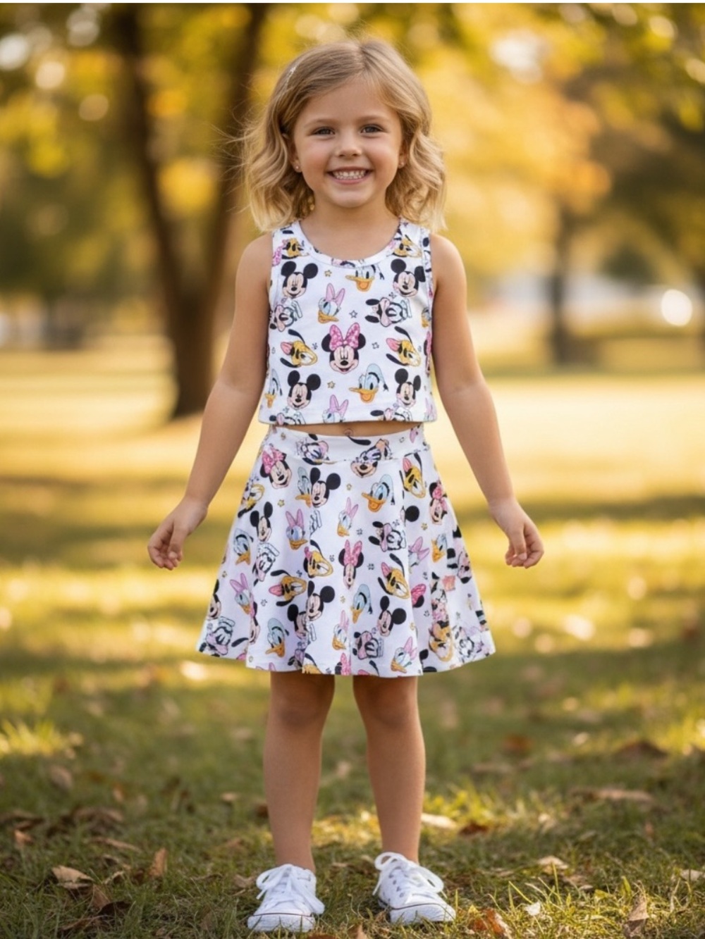 LAST‎ ONE! Disney Inspired Mickey & Friends Athletic Set Parks Outfit Activewear